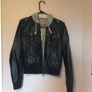 Leather jacket